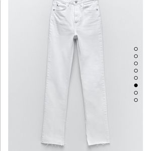 NEW Size 4, Zara Slim Fitted Straight Jeans